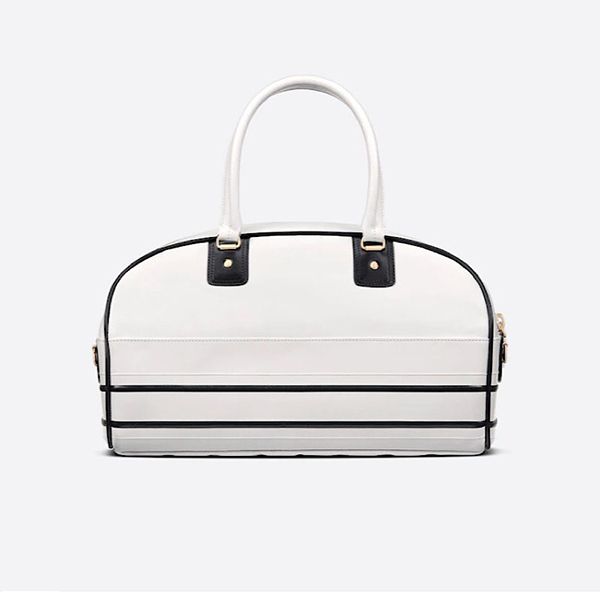 【すぐ届く】ディオール ヴァイブ コピー ミディアム ボウリングバッグ スムースカーフスキン 2色 M6202OOBR_M879